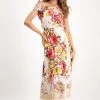 Naudic Clothing Sorento Long Dress | White Fiesta | ND2s