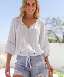 Zen Garden Seelisberg Top | White | ZG16