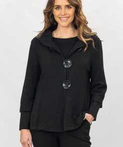 Maglia Jackets/Coats Black Insert Sleeve Jacket | MAG2