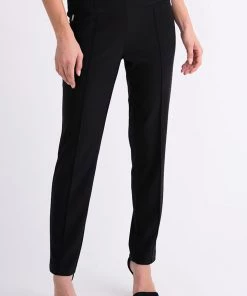 Joseph Ribkoff Straight Cut Pants | Black | JR10