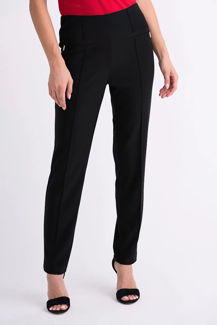 Joseph Ribkoff Straight Cut Pants | Black | JR10 1 Joseph Ribkoff Straight Cut Pants | Black | JR10