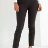 Marco Polo Full Length Cigarette Leg Pants - Coal - MP6
