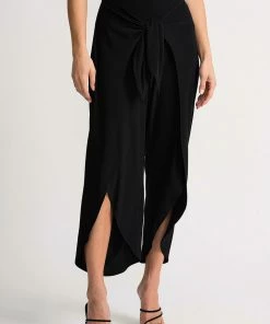 Joseph Ribkoff Tied Up Pants - Black