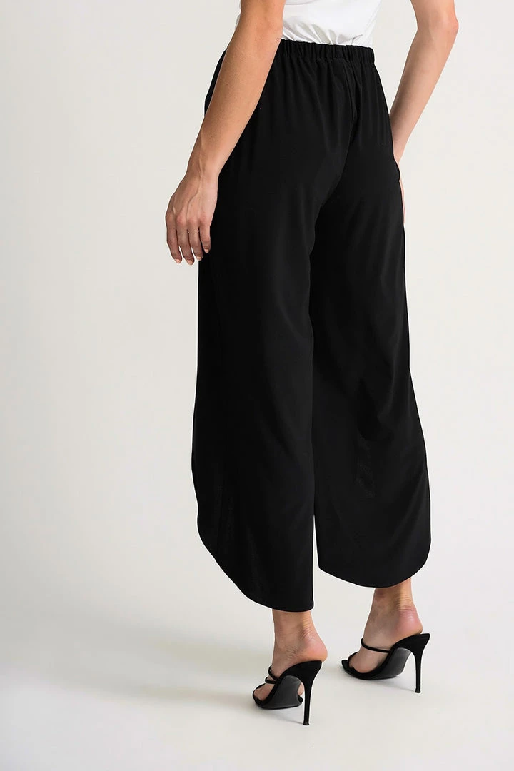 Joseph Ribkoff Tied Up Pants - Black 3 Joseph Ribkoff Tied Up Pants - Black
