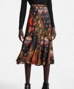 Desigual Floral Midi Skirt - D6