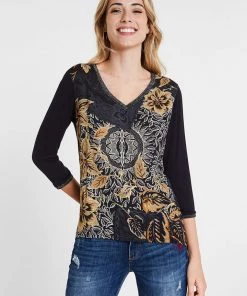 Desigual Boho Floral Top | D9 Clothing