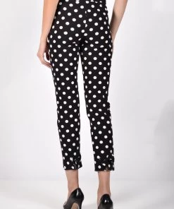 Frank Lyman Polka Dot Print Pants - FL8