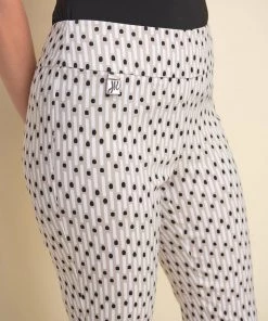 Joseph Ribkoff Pull On Patterned Pants