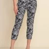 Joseph Ribkoff Lydia Floral Crop Pants
