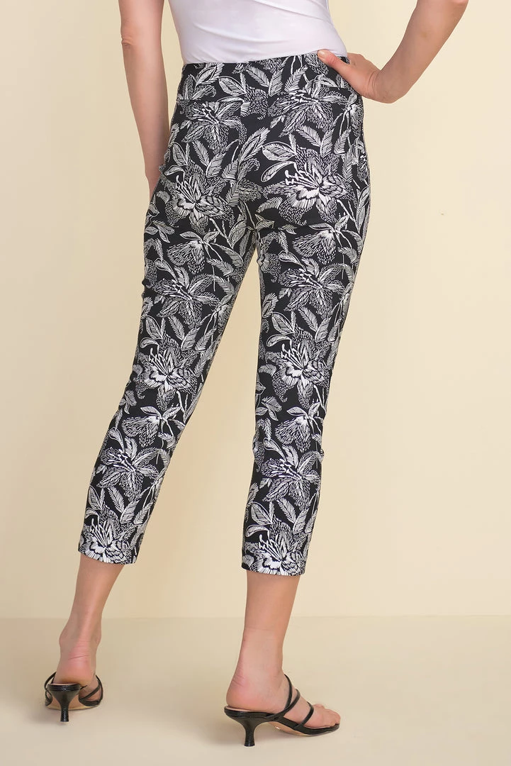 Joseph Ribkoff Lydia Floral Crop Pants 2 Joseph Ribkoff Lydia Floral Crop Pants