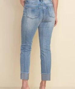 Joseph Ribkoff Pink Diamante Denim Jeans - JR6