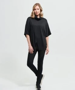 Joseph Ribkoff Jenny Poncho | Black | JR119