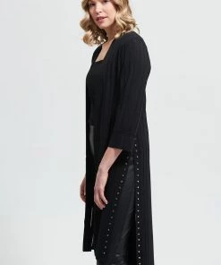 Joseph Ribkoff Clothing Longline Stud Cardigan | JR7