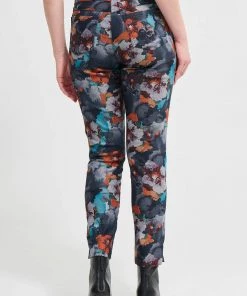 Joseph Ribkoff Floral Pull On Jeans - JR8 Clothing