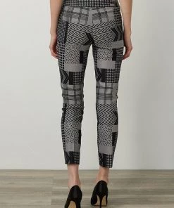 Joseph Ribkoff Mixed Media Pants | JR57