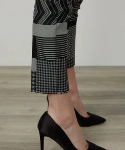 Joseph Ribkoff Mixed Media Pants | JR57