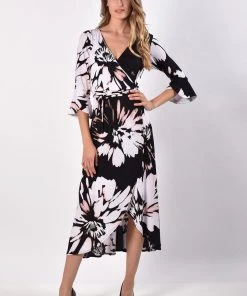 Frank Lyman Magnolia Faux Wrap Dress