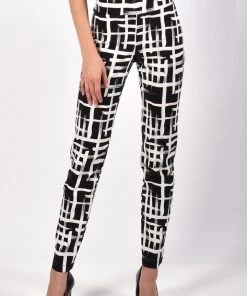 Frank Lyman Monotone Stroke Pants