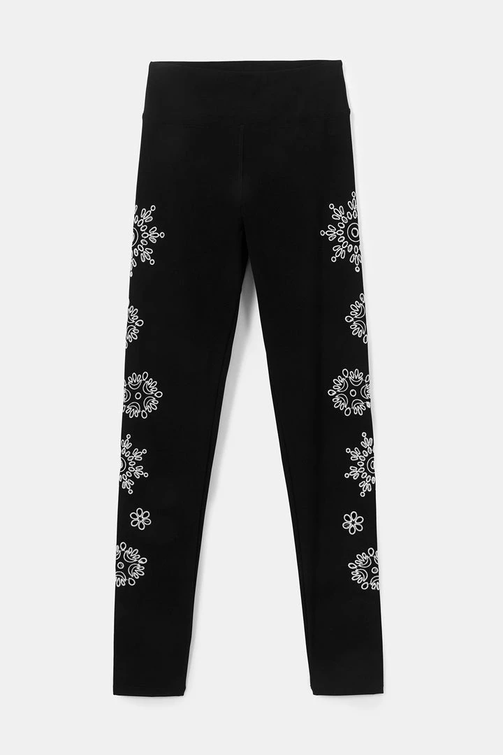 Desigual Swiss Embroidery Leggings - DG2 Pants 4 Desigual Swiss Embroidery Leggings - DG2 Pants