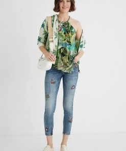 Desigual Tropical Halter Neck Top | DG14