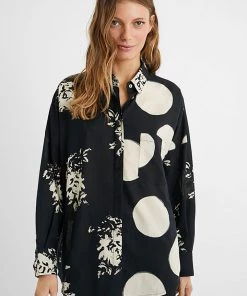 Desigual Double Print Oversized Shirt - DG6