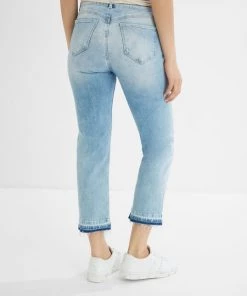 Desigual Cropped Mid Rise Jeans | DG13