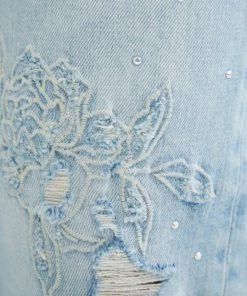 Desigual Cropped Mid Rise Jeans | DG13