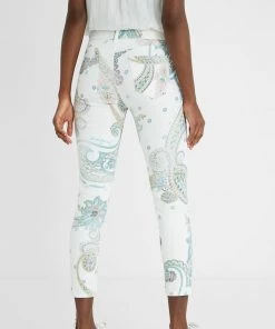 Desigual Paisley Jeans - White - DG23 Clothing