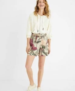 Desigual Flowers Trouser Shorts | DG8s Clothing