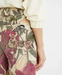 Desigual Flowers Trouser Shorts | DG8s Clothing 11 Desigual Flowers Trouser Shorts | DG8s Clothing