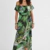 Desigual Strapless Maxi Dress | Tropical | DG7 S