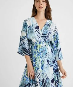 Desigual Flowing Mediterranean Dress | DG17 Clothing