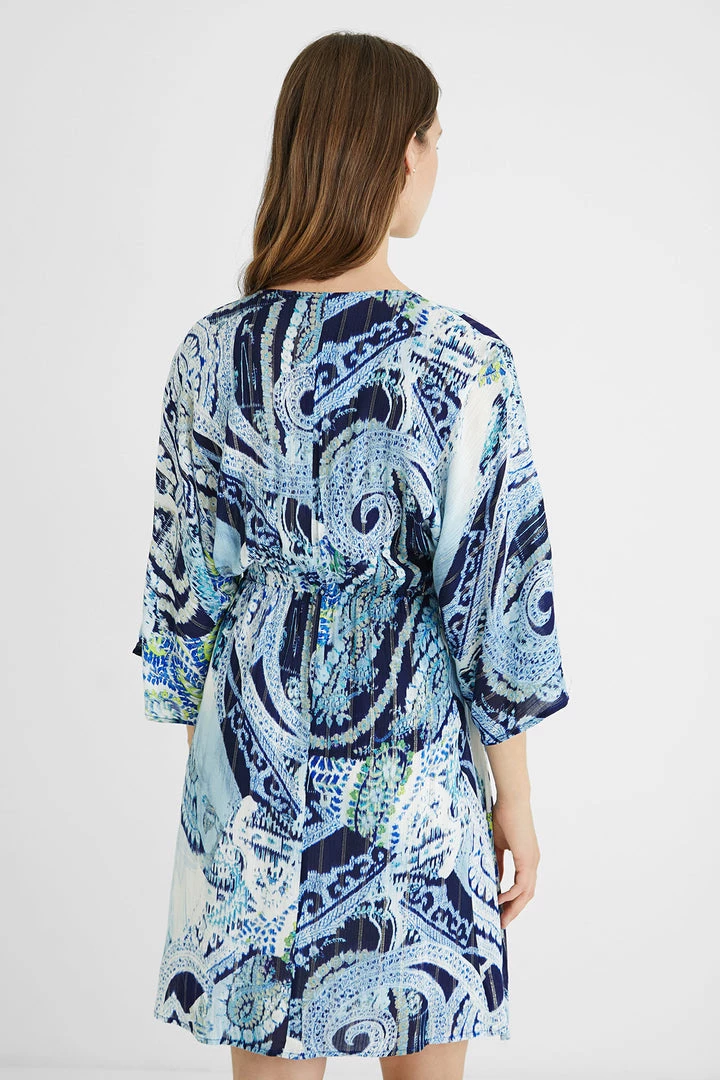 Desigual Flowing Mediterranean Dress | DG17 Clothing 3 Desigual Flowing Mediterranean Dress | DG17 Clothing