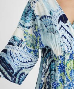 Desigual Flowing Mediterranean Dress | DG17 Clothing 9 Desigual Flowing Mediterranean Dress | DG17 Clothing