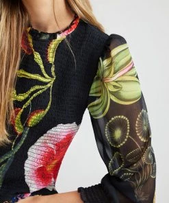 Desigual Floral Print Blouse | D35