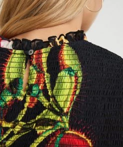 Desigual Floral Print Blouse | D35