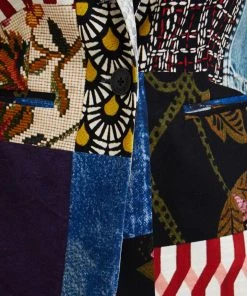 Desigual Clothing Denim Patch Blazer - Multi - D27