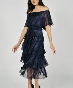 Frank Lyman Montreal Dress | Navy | FL91