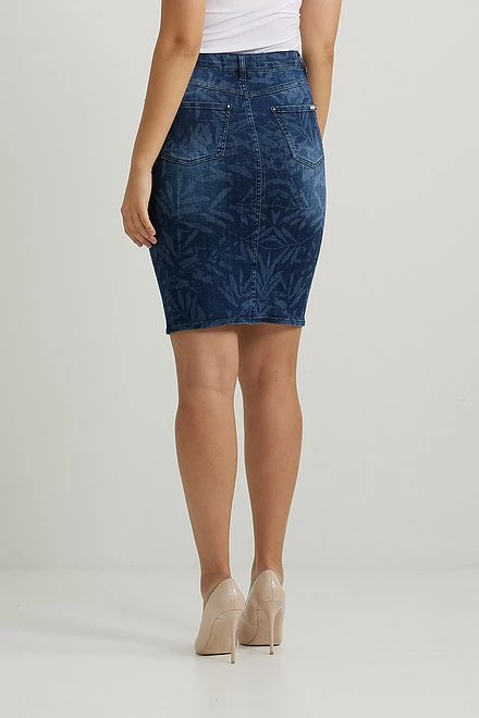 Joseph Ribkoff Josie Denim Skirt | Denim | Jr71 Clothing 2 Joseph Ribkoff Josie Denim Skirt | Denim | Jr71 Clothing