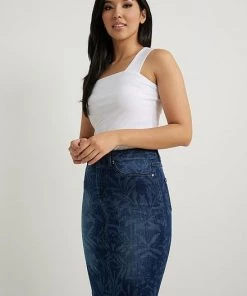 Joseph Ribkoff Josie Denim Skirt | Denim | Jr71 Clothing