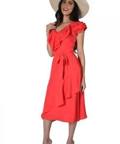 Frank Lyman Events Red Pageant Dress | FL51