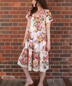 Naudic Libra Dress | Cream Fiesta | ND3s