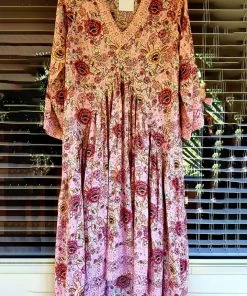 Ombak Clothing Pretty In Pink Maxi | OM9 S