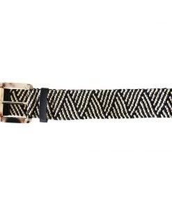 Rubyyaya Sardinia Square Belt | Herringbone Belts