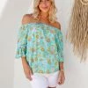 Zen Garden Brianna Top | Sea | ZG5s Tops