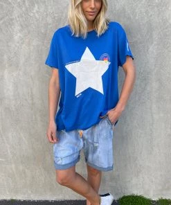 Hammill + Co Summer Bull Tee | Royal | HC21 5 Hammill + Co Summer Bull Tee | Royal | HC21