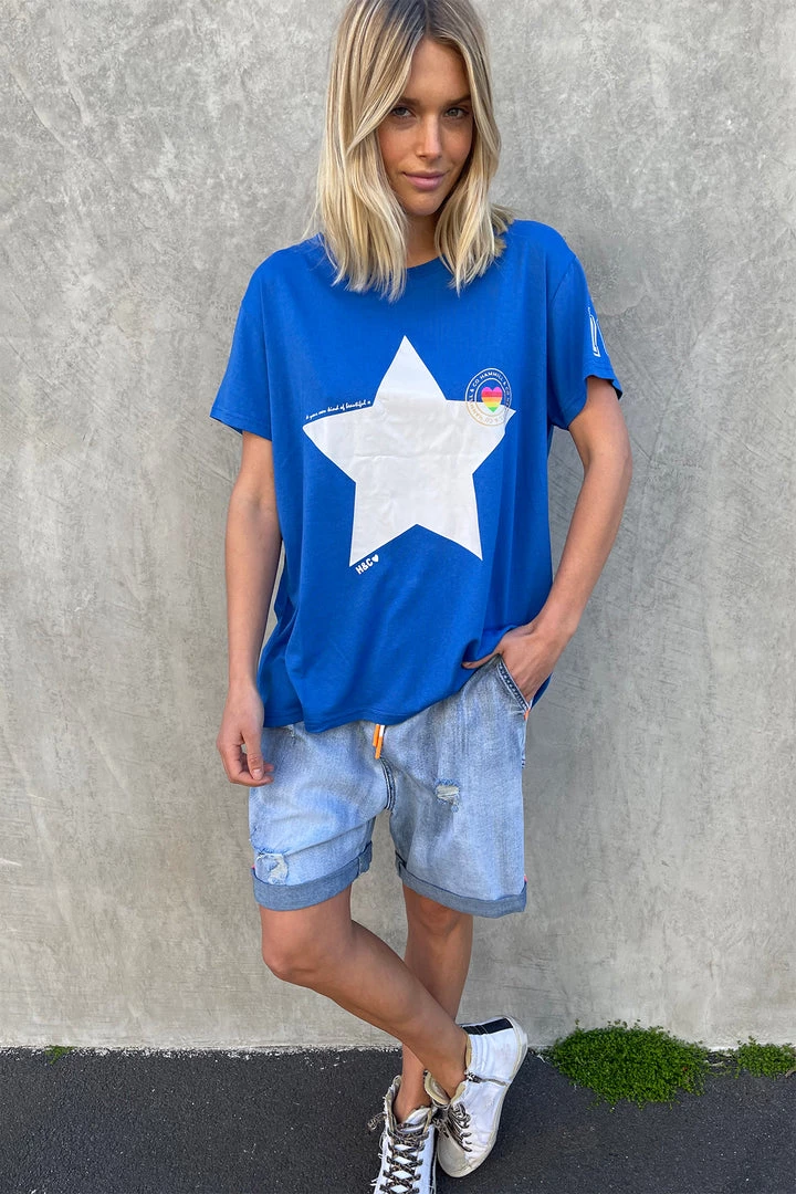 Hammill + Co Summer Bull Tee | Royal | HC21 3 Hammill + Co Summer Bull Tee | Royal | HC21