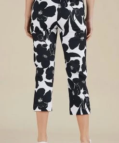 Threadz Black Floral Pants | TZ2 9 Threadz Black Floral Pants | TZ2
