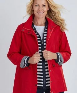 Gordon Smith Marine Zip Coat | Red | GS14