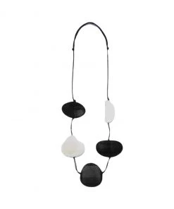 Spice Up Jewellery Large Wooden Disc Necklace | CR7